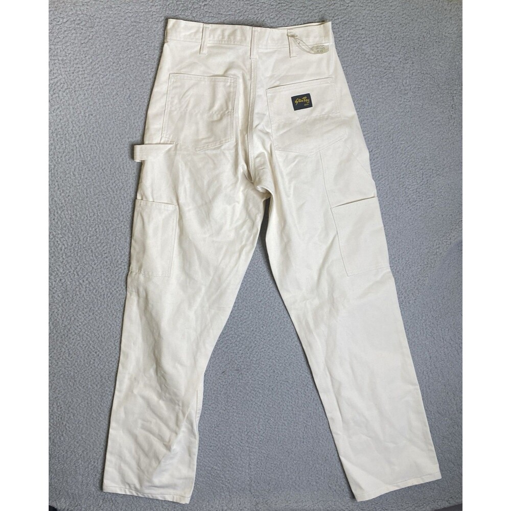 Stan Ray Pants Adult 28x32 (29x33) Ivory Carpenter Cargo Painter USA, Work NWOT